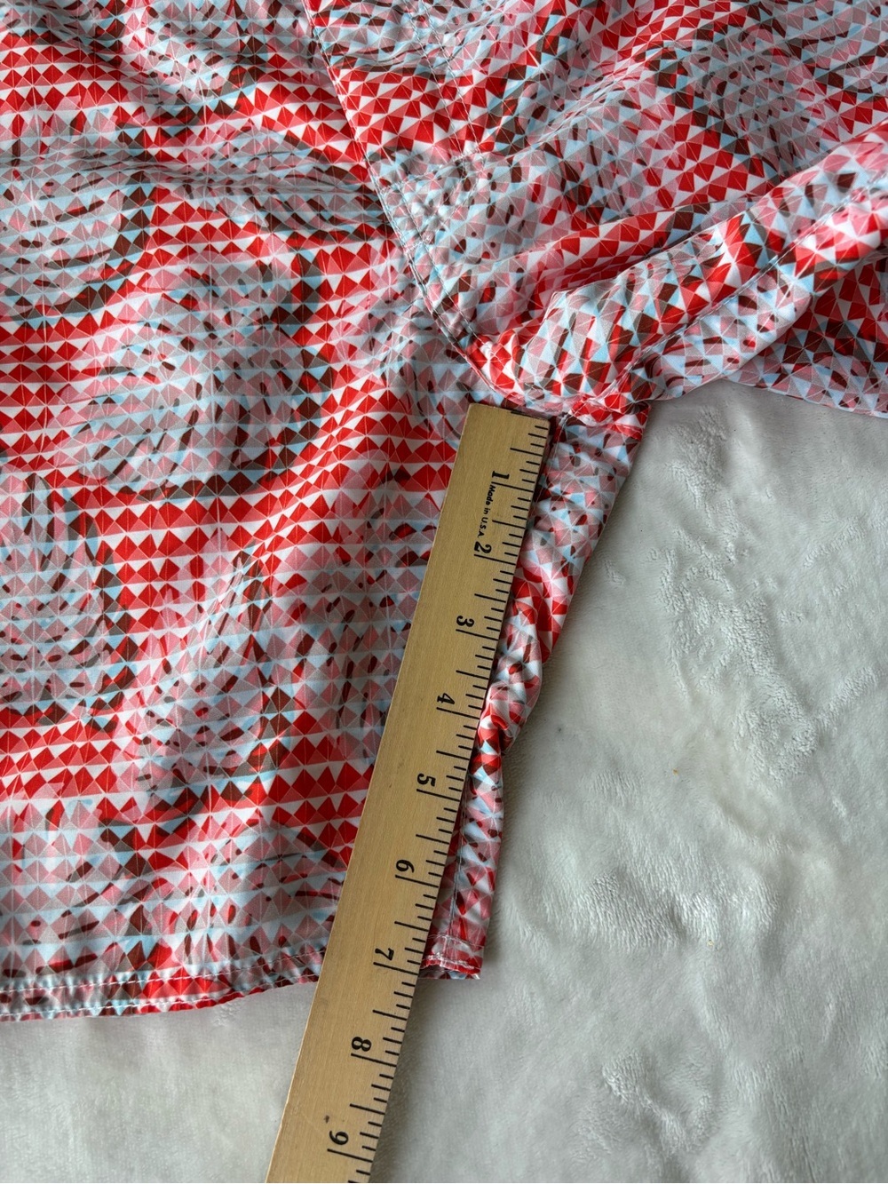 ⁠Sauvage Men Swim Trunks Size 36 Tropical Geometric Palm Print Board Shorts⁠ - Picture 5 of 11